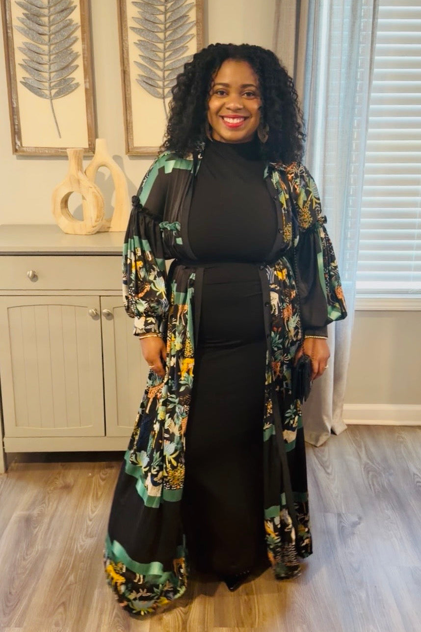 Black Rose Dress